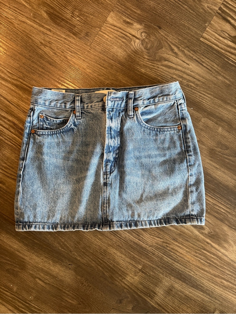 Denim Forum - The 90’s Ricci Denim Mini Skirt